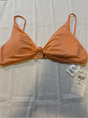 O'Neill X2009 Saltwater Solids Pismo Tall TRI Bralette TOP Desert Flower Xs